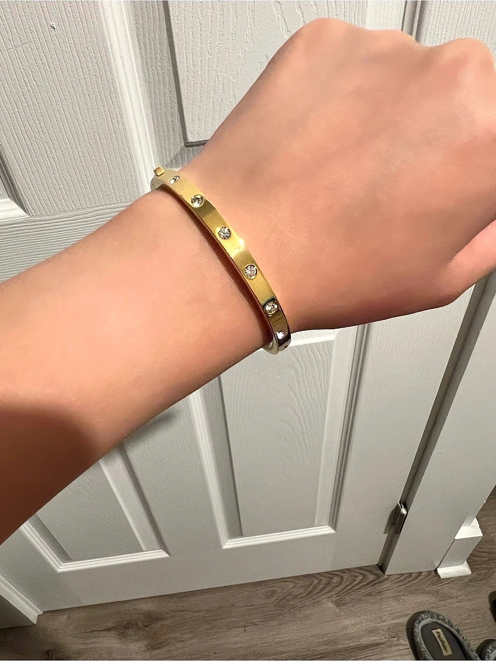 Kate Spade Studded Bracelet in Gold NWT